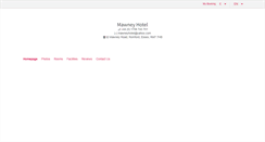 Desktop Screenshot of mawneyhotel.co.uk